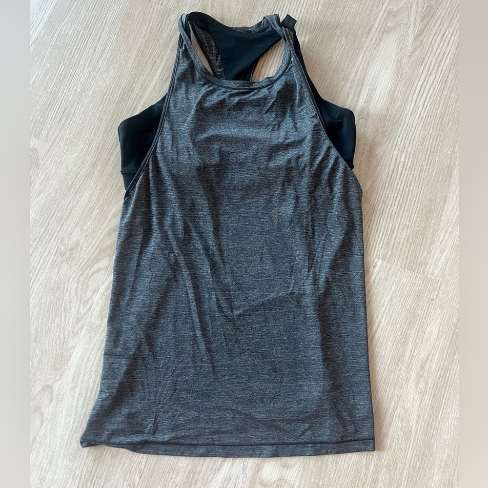 lululemon athletica Charcoal Tank Top
